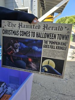 Nightmare Before Christmas Frame.