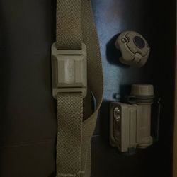 Usmc Headlamp Flashlight Full Set 