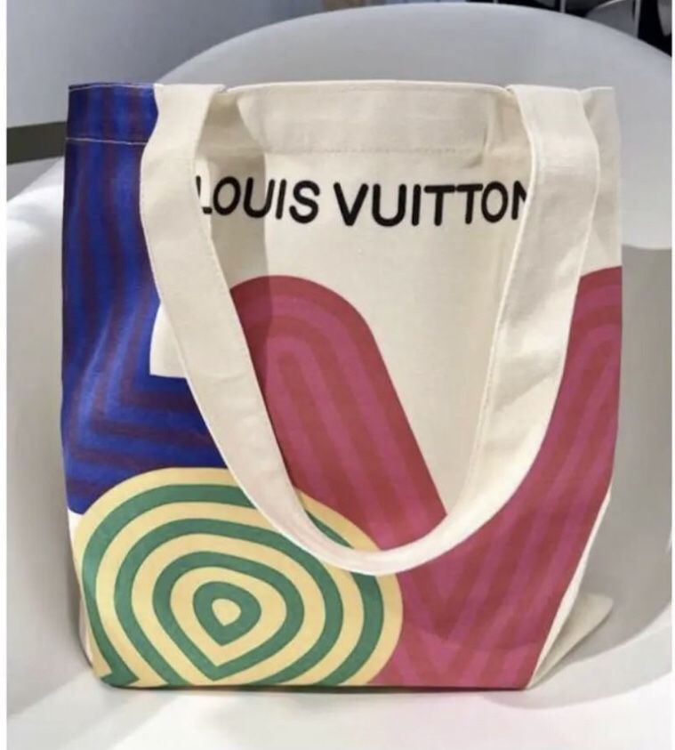 Loui Vuitton Exhibition Bag Eco Canvas Japan Exclusive Event shopping tote LV. 🖤