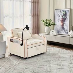 Brand New 3-in-1 Convertible Sleeper Chair Sofa Bed 