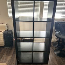 Black 8-Cube Storage/Book Shelf – $40 OBO 