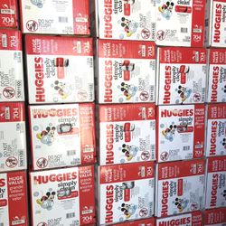 Huggies Simply Clean 704 Wipes 