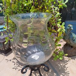 $16 Metal Glass Candle/Planter. Add the Fantastic Elephant Bush Succulent or a Candle. 