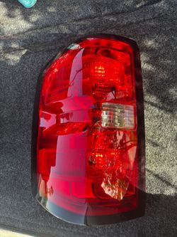 Truck Tail Light Assembly Red Lens