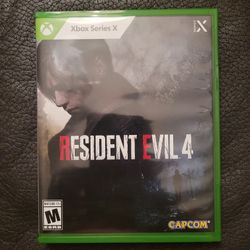 RESIDENT EVIL 4 XBOX SERIES X!