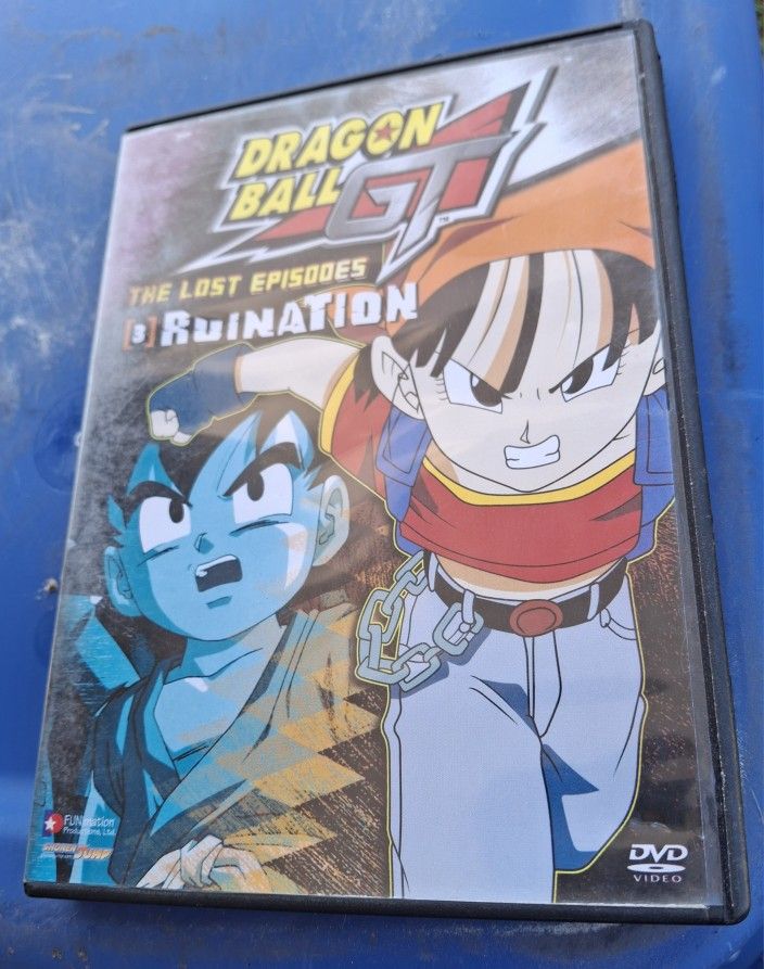 Dragon Ball GT DVD The Lost Episodes Ruination And Activation DBZ Anime
