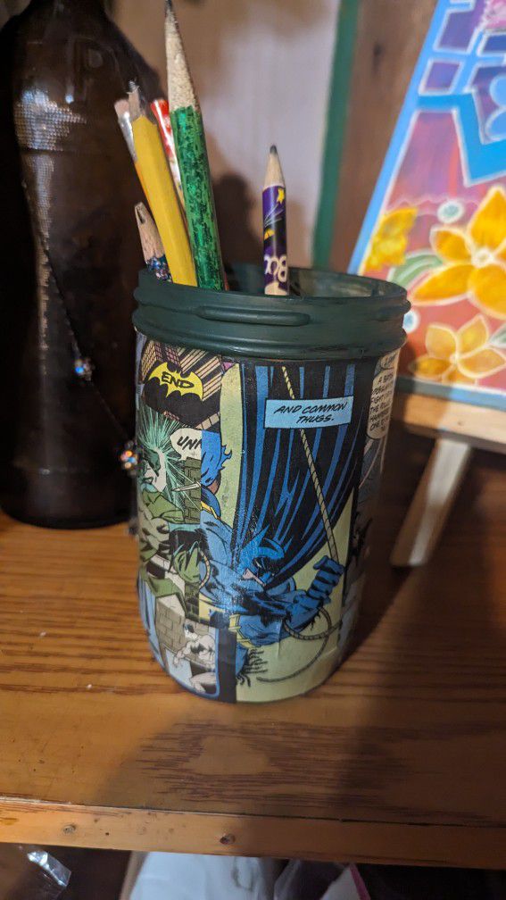 1994 Comic Book Batman Pencil Holder