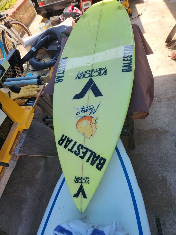Vintage 80s Surfboard Nectar