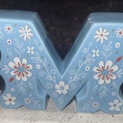 Floral Glass M Decoration 