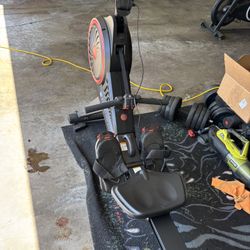Bike and Row Machine 