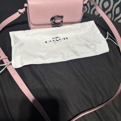 Pink Coach Studio Shoulder Bag ! 