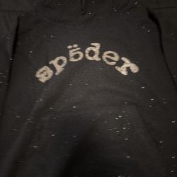sp5der hoodie VVS black 