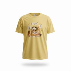 Camiseta Hanes unisex color amarillo y tallas M-L-XL-2XL