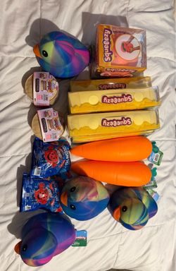 Squeezy Squishy Mixed Lot - prices vary