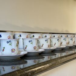 Villeroy & Boch Petit Fleur Complete Coffee/Tea Set – Like New Condition – Made in Germany