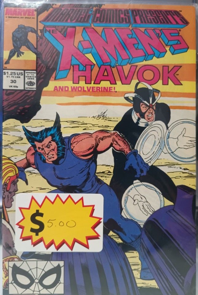 X-men's Havok And Wolverine