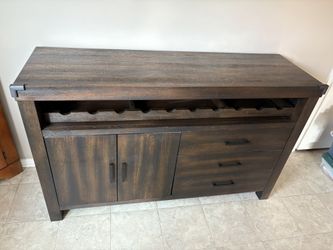 Solid Wood Server (matching dining room table and chairs available)