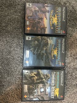 SOCOM PS2 Game Bundle – 3 Titles