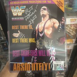 Bret Hart Auto 