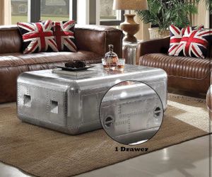 New-Aluminum Coffee Table