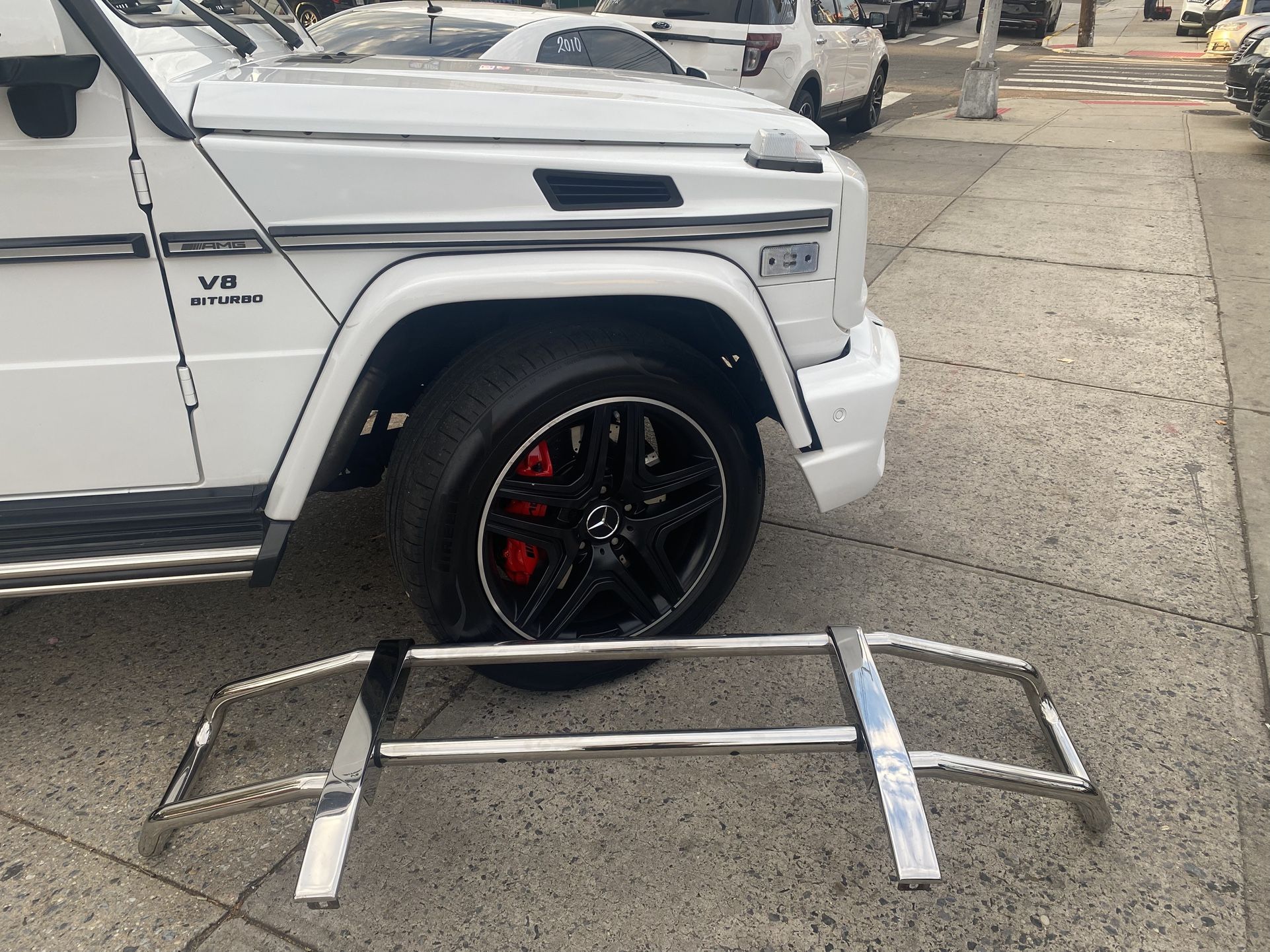 2017 G63 Chrome Front Grill defense Oem