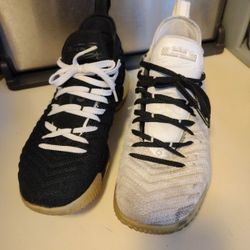 Both For 40! LeBron 16 Equality And Jordan Zero 4 Graffiti 8.5 Sneakers Shoes