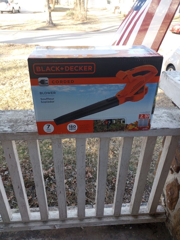 BLK N Decker Blower New In Box