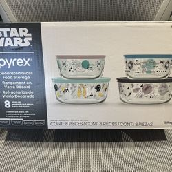 Star Wars Pyrex Set. New. 