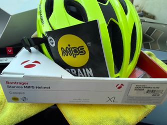 New Bontrager Trek Starvos MIPS Bike Helmet XL – BOA Fit – Tags Attached + Visor