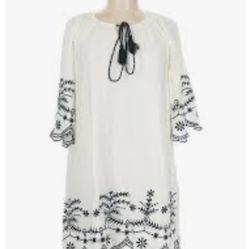 Chic Connection Embroidered Dress