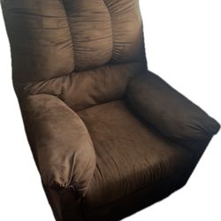 Suede Sofa Recliner 
