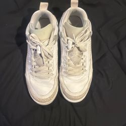 white jordan nike spizike 