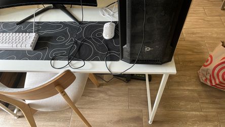 White desk