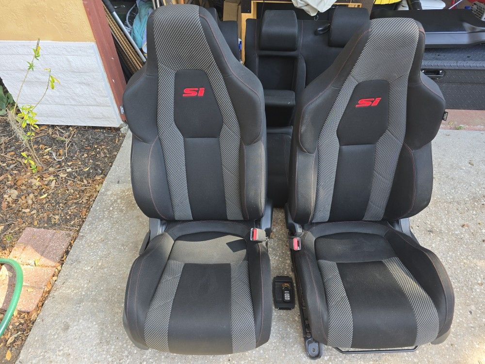 Honda Civic SI Seats 10th Generation Front & Rear Like