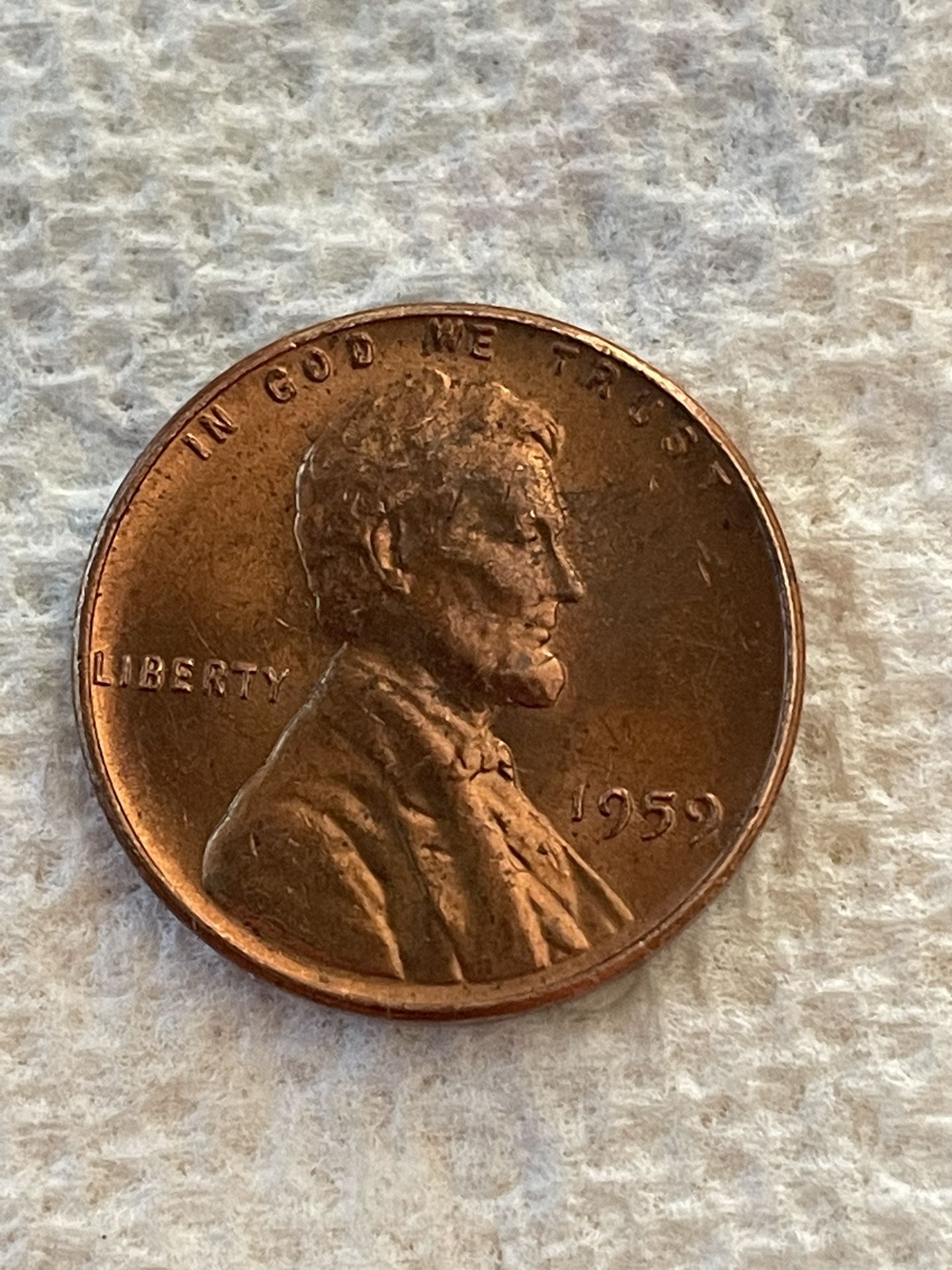 1959 (no Mint Mark) Penny