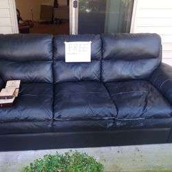 Free leather sofa