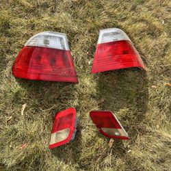 E46 BMW sedan tail lights