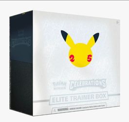 Pokemon Celebrations Elite Trainer Box