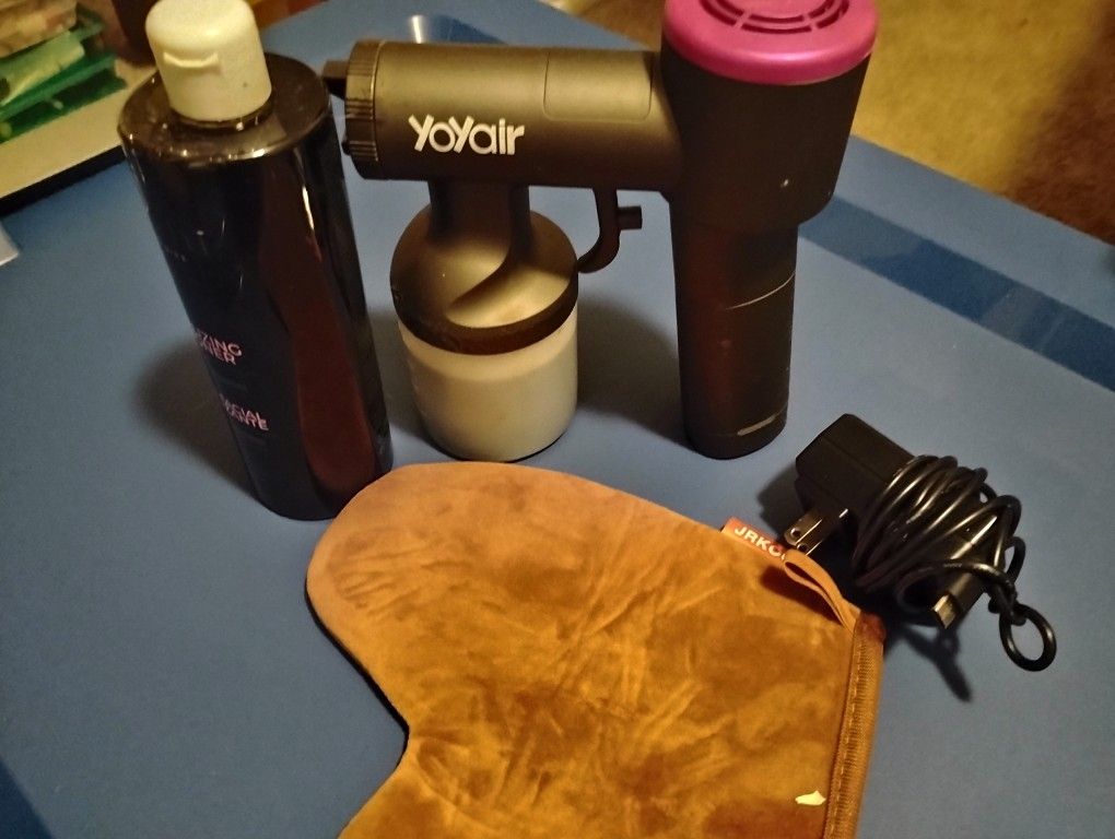 NEW CORDLESS RECHARGEABLE TANNER SPRAYER BUNDLE 
