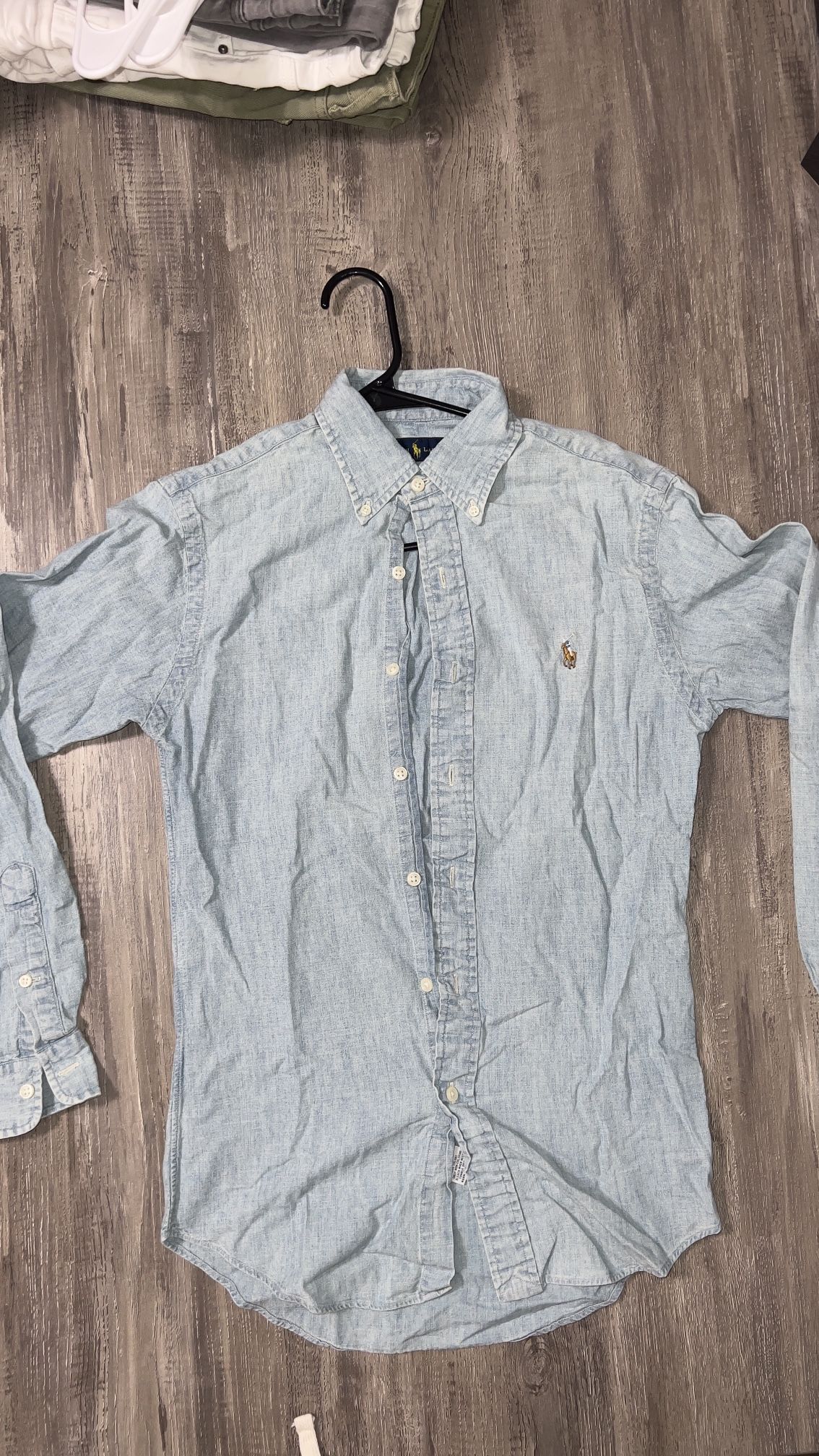 Ralph Lauren Blue Denim Shirt Size XS