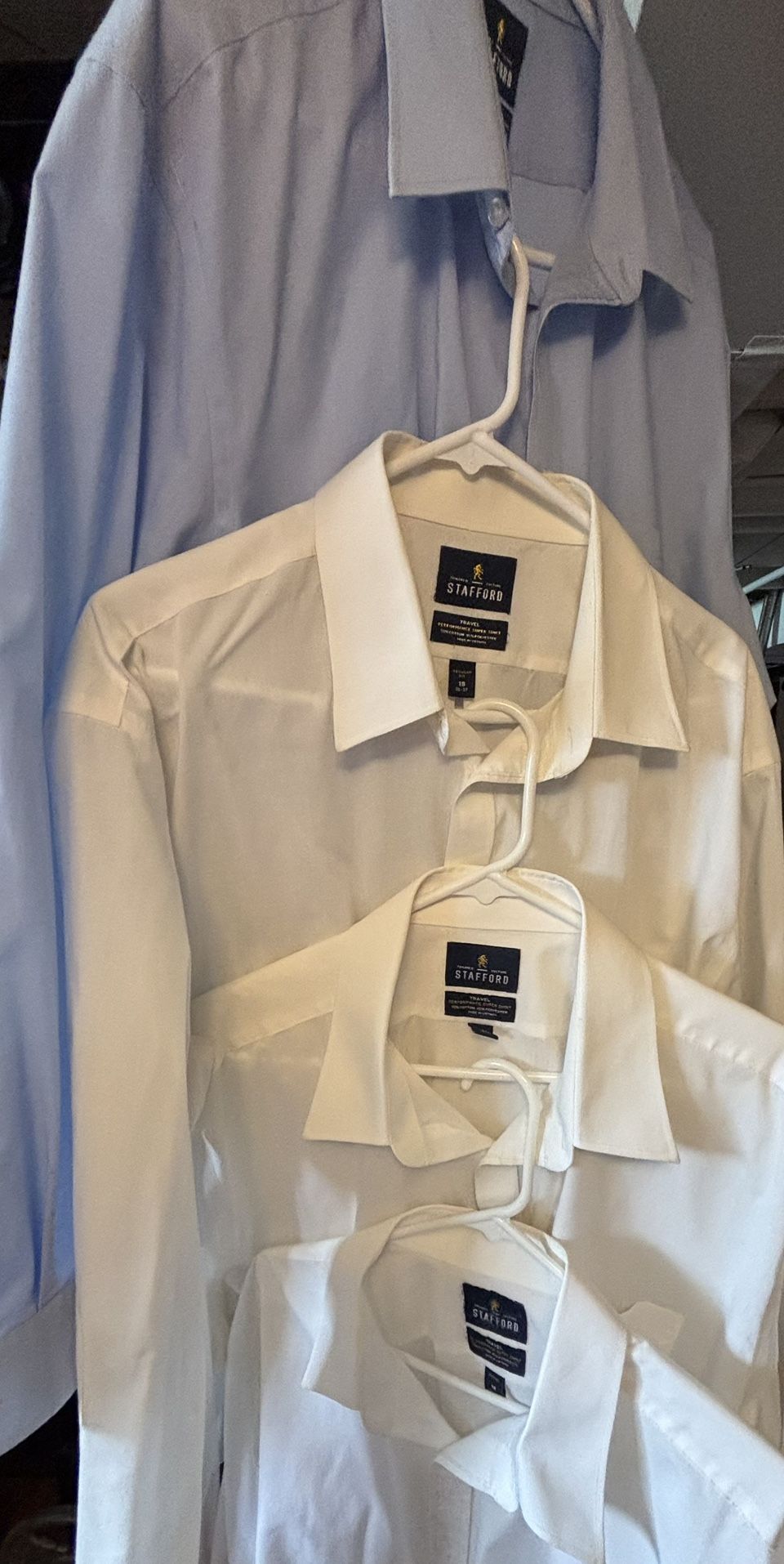 Men’s Stanford Dress Shirts 18 XXL