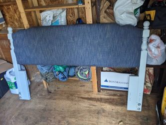 Blue Queen Headboard 