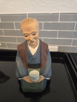 Japanese Hand Painted Figurine 