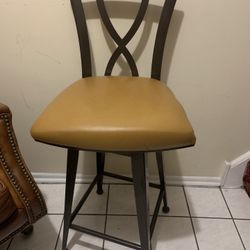 Leather Bar Stool