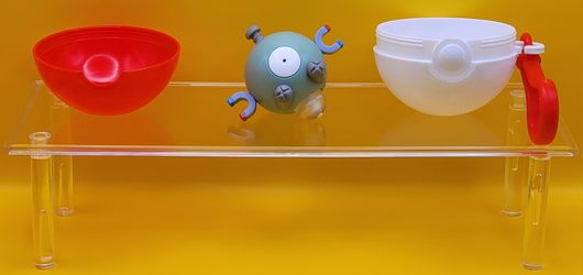 Magnemite, Vintage Pokemon Burger King Kids Meal Spinner Top Toy 1999 W/Pokeball