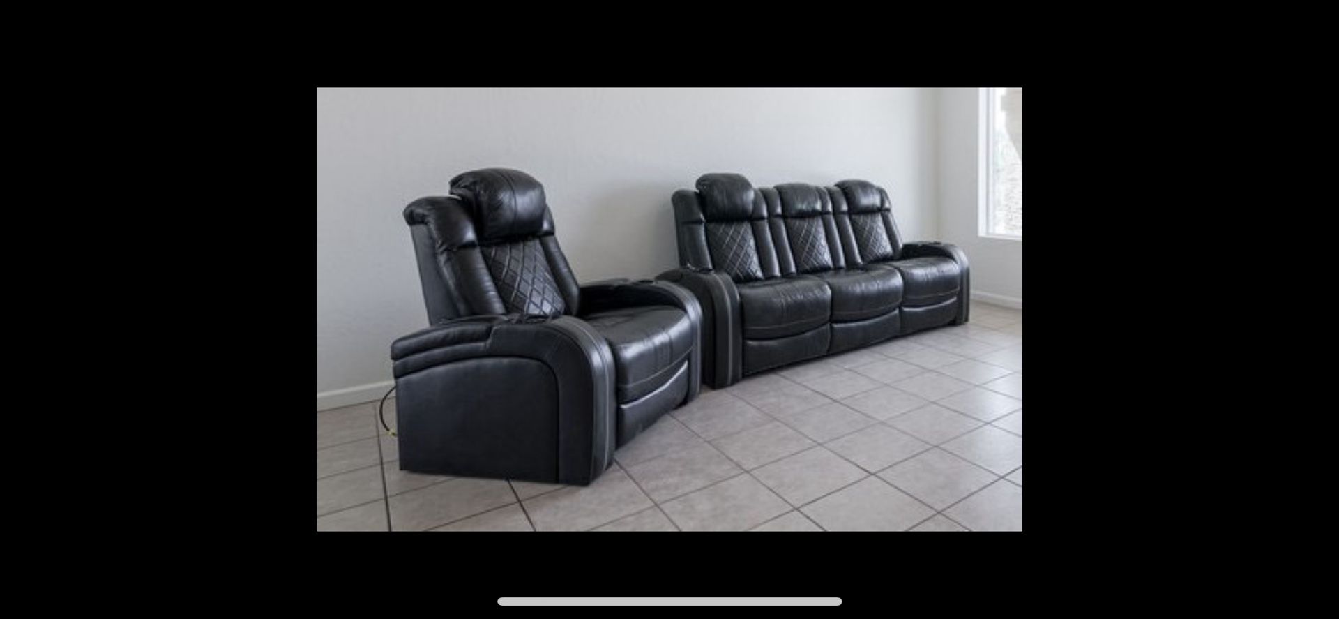 Couch & Recliner