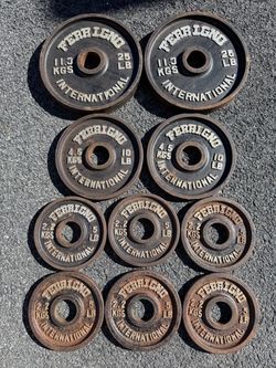 Ferrigno international Olympic weight plates