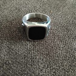 Mens Size 11 Stainless Steel Ring