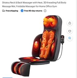 Neck & Back Massager with Heat,