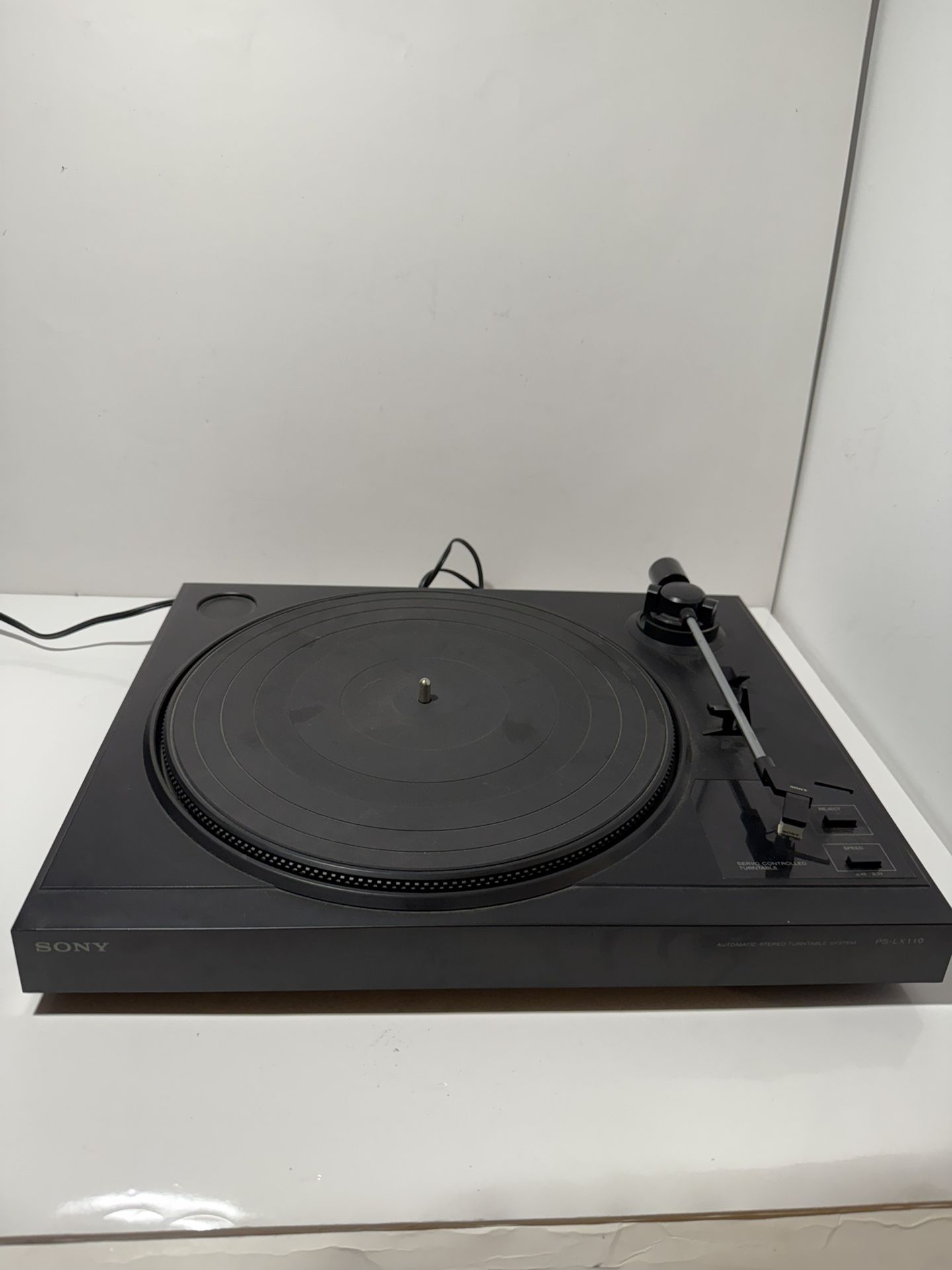 Sony PS-LX110 Automatic Stereo Turntable System Record Player - Tested
